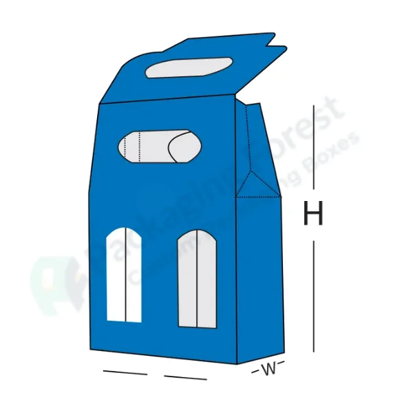Gable Bottom Box Template