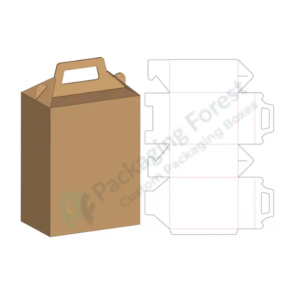 Gable Tuck End Box Template