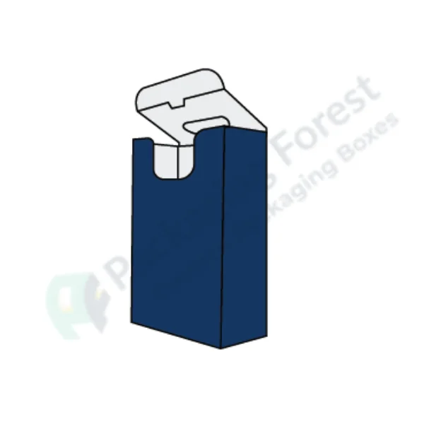 Custom Lock Cap 123 Bottom Box Template