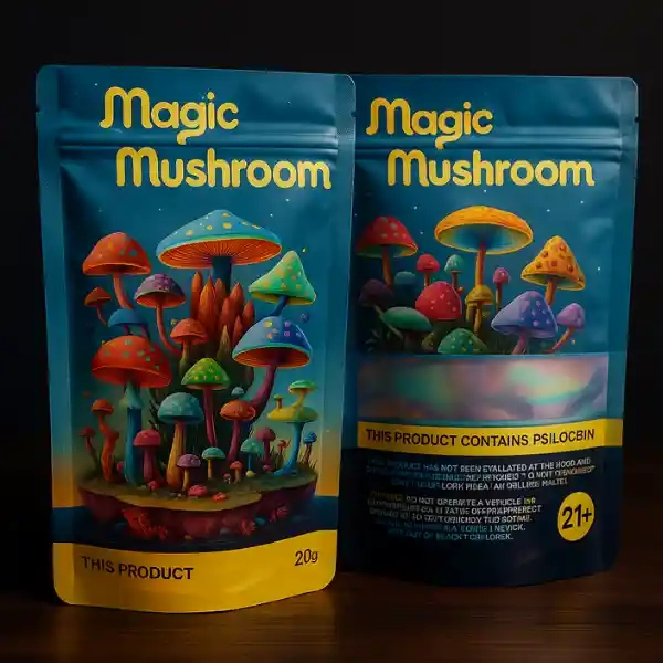 Mushroom Mylar Bags