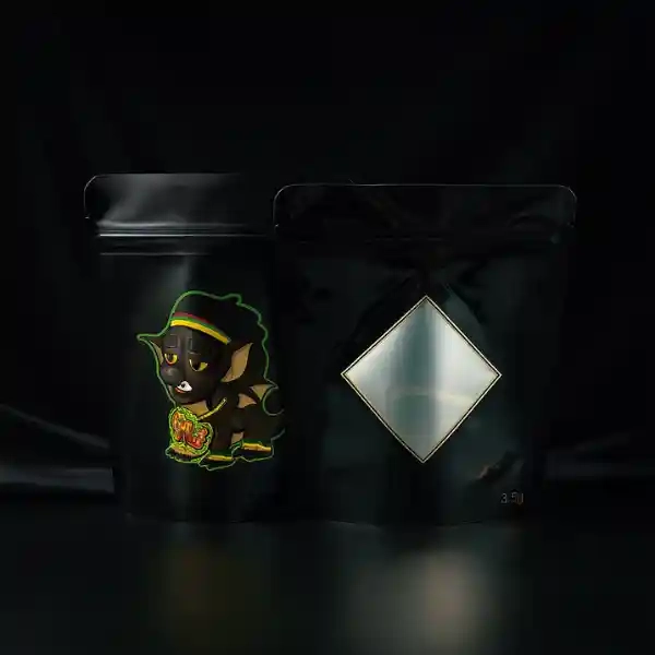 Custom Printed 6x9 x 3" Mylar Bags (Oz) with Aluminum layer Air shipping ddp included to USA