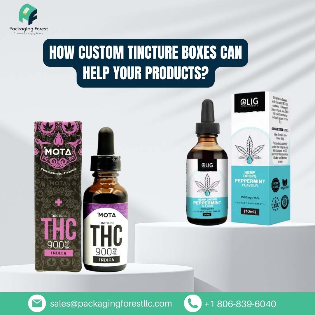 How Custom Tincture Boxes Can Help Your Products?