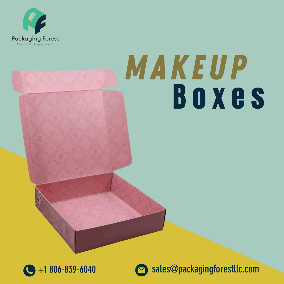 When Makeup And Boxes Are Combined To Make A Harmonious Effect