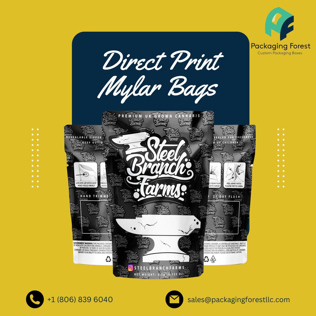 Why Major Food Brands Have Started Utilizing Custom Direct Print Mylar Bags
