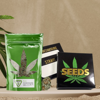 Custom Cannabis Seed Packaging Boxes