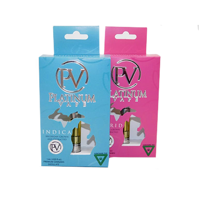 Custom Premium Distillate Vape Cartridge Boxes