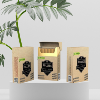 Custom Cannabis Cigarette Packaging Boxes