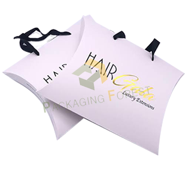 Custom Pillow Hair Extension Packaging Boxes